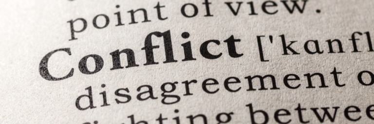 How do you handle conflict?